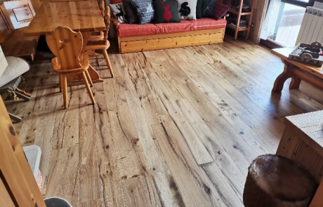 Pavimenti abete prima patina