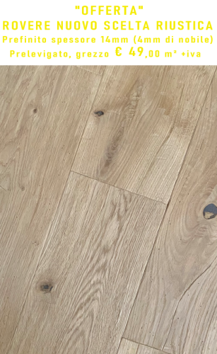 offerta per web rovere nuovo